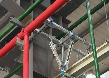 通辽市该抗震支架的整体式支吊架结构协调性好